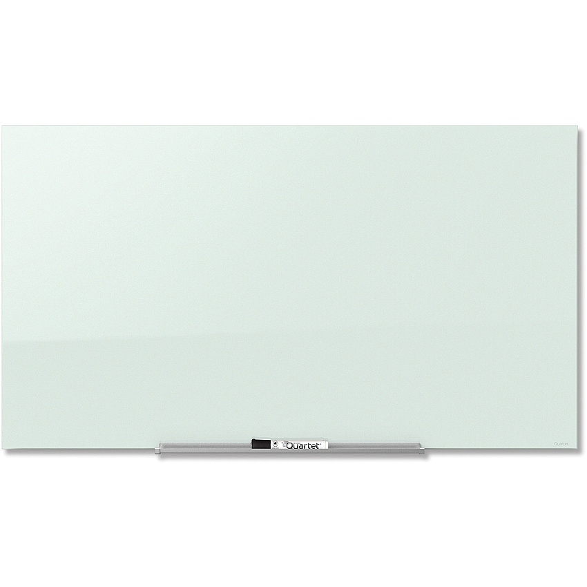 Quartet InvisaMount Magnetic Glass Dry-Erase Board (QRTG3922IMW)