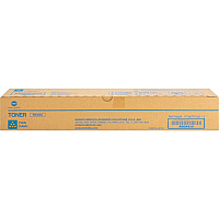 Konica Minolta Original Laser Toner Cartridge - Cyan - 1 Each (KNMTN324C)