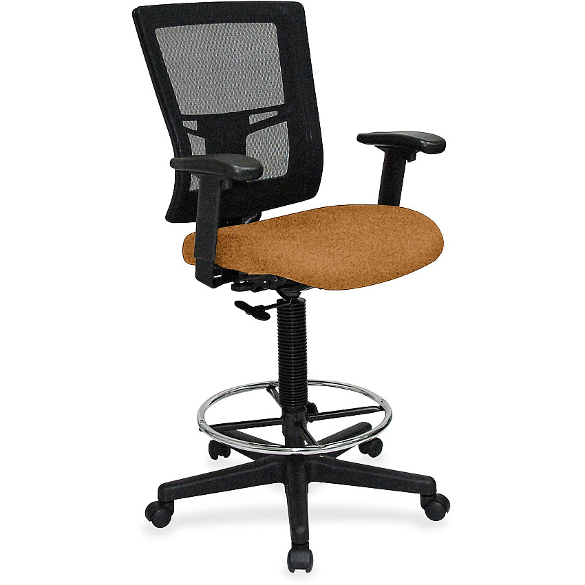 Lorell Mesh Back Drafting Stool (43100073)