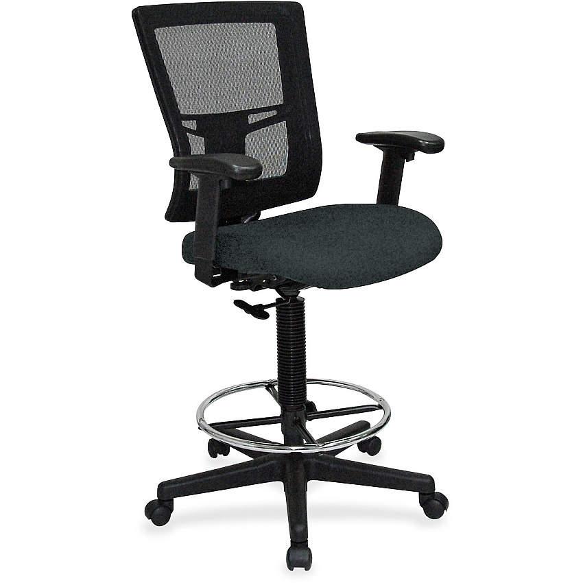 Lorell Mesh Back Drafting Stool (43100076)