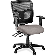 Lorell ErgoMesh Series Managerial Mesh Mid-Back Chair (86201071)