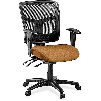 Lorell ErgoMesh Series Managerial Mesh Mid-Back Chair (86201073)