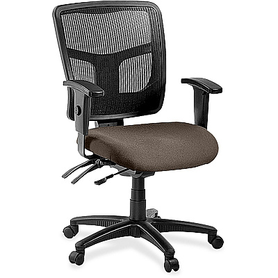 Lorell ErgoMesh Series Managerial Mesh Mid-Back Chair (86201077)