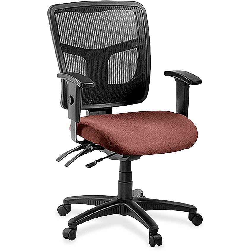 Lorell ErgoMesh Series Managerial Mesh Mid-Back Chair (86201106)