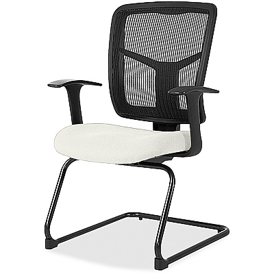 Lorell ErgoMesh Series Mesh Back Guest Chair with Arms (86202103)