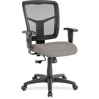 Lorell Ergomesh Managerial Mesh Mid-back Chair (86209071)