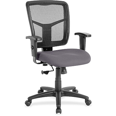 Lorell Ergomesh Managerial Mesh Mid-back Chair (86209101)