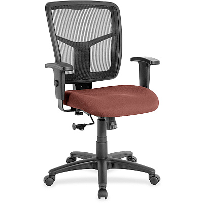 Lorell Ergomesh Managerial Mesh Mid-back Chair (86209106)