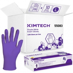 KIMTECH Purple Nitrile Exam Gloves (55083CT)