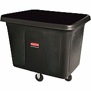 Rubbermaid Commercial 300-lb Capacity Cube Truck (RCP460800BK)