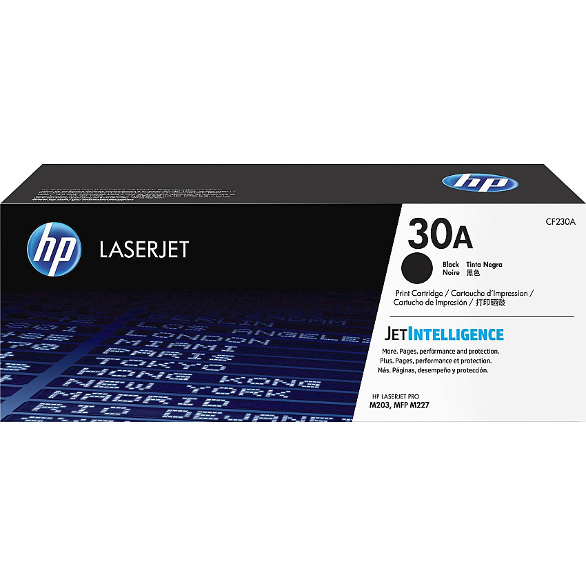 HP 30A (HEWCF230A) Original Laser Toner Cartridge - Single Pack - Black - 1 Each