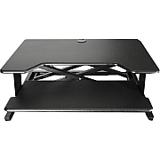 Kantek Desktop Riser Workstation Sit To Stand Black (KTKSTS900)
