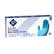 Safety Zone 12" Powder Free Blue Nitrile Gloves (SZNGNEPSM5T8)