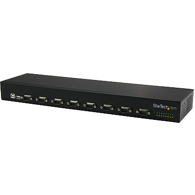 StarTech 8 Port Usb To Serial Rs232 Adapter Hub (ICUSB23208FD)