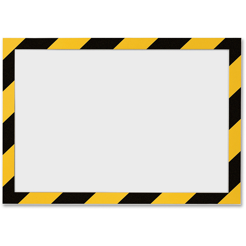 Durable DURAFRAME SECURITY Self-Adhesive Magnetic Letter Sign Holder (DBL4770130)