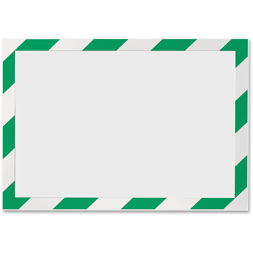 Durable DURAFRAME SECURITY Self-Adhesive Magnetic Letter Sign Holder (DBL4770131)