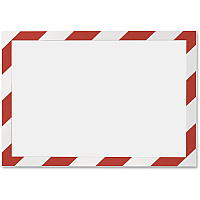 Durable DURAFRAME SECURITY Self-Adhesive Magnetic Letter Sign Holder (DBL4770132)