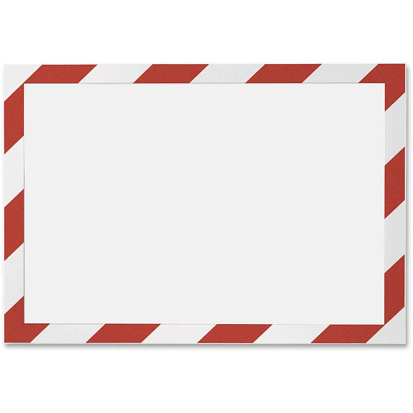 Durable DURAFRAME SECURITY Self-Adhesive Magnetic Letter Sign Holder (DBL4770132)