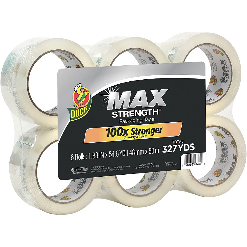 Duck Max Strength Packaging Tape (DUC241513)