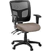 Lorell ErgoMesh Series Managerial Mesh Mid-Back Chair (86201008)