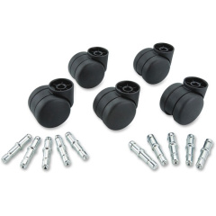 Master Caster Master Mfg. Co Deluxe Futura Non-Hooded Carpet Caster Set (23619)