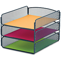 Safco Onyx Letter Tray (SAF3271BU)