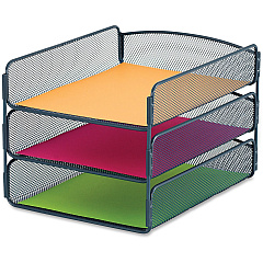 Safco Onyx Letter Tray (SAF3271BU)
