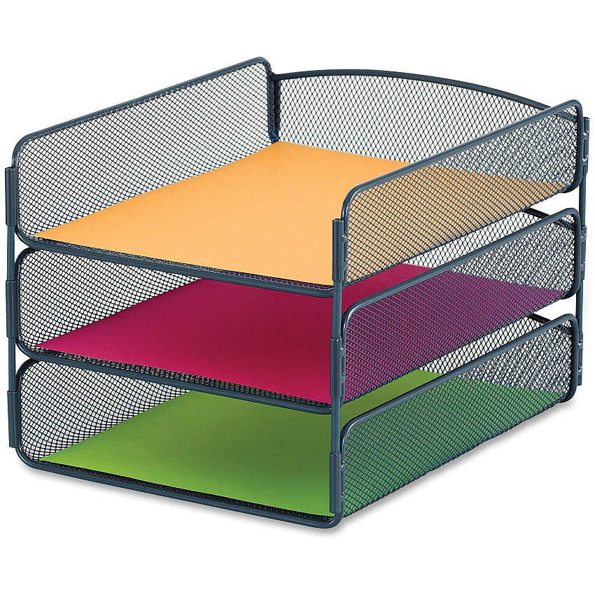 Safco Onyx Letter Tray (SAF3271BU)