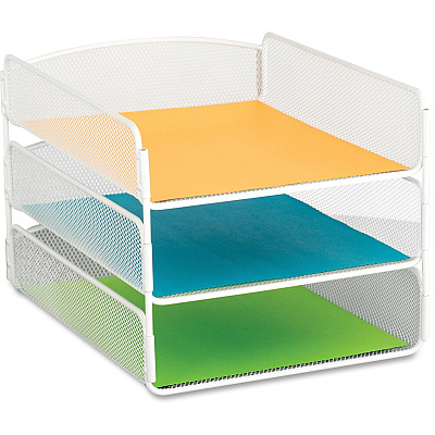Safco Onyx Letter Tray (SAF3271WH)