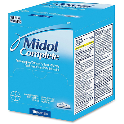 Midol Complete Pain Reliever Caplets (FAO90751)