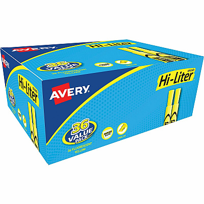 Avery Hi-Liter Desk-Style Highlighters (AVE98208)
