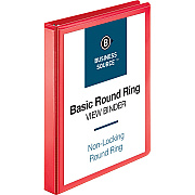 Business Source Round Ring Binder (BSN09966)
