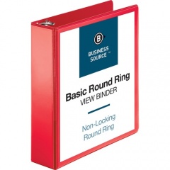 Business Source Round Ring Binder (09968)