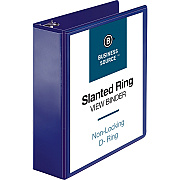 Business Source D-Ring View Binder (BSN28455)