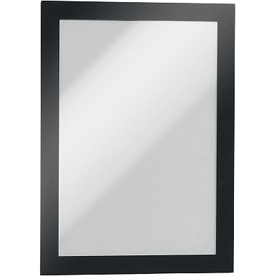 Durable DURAFRAME Self-Adhesive Magnetic Half-Letter Sign Holder (DBL491301)
