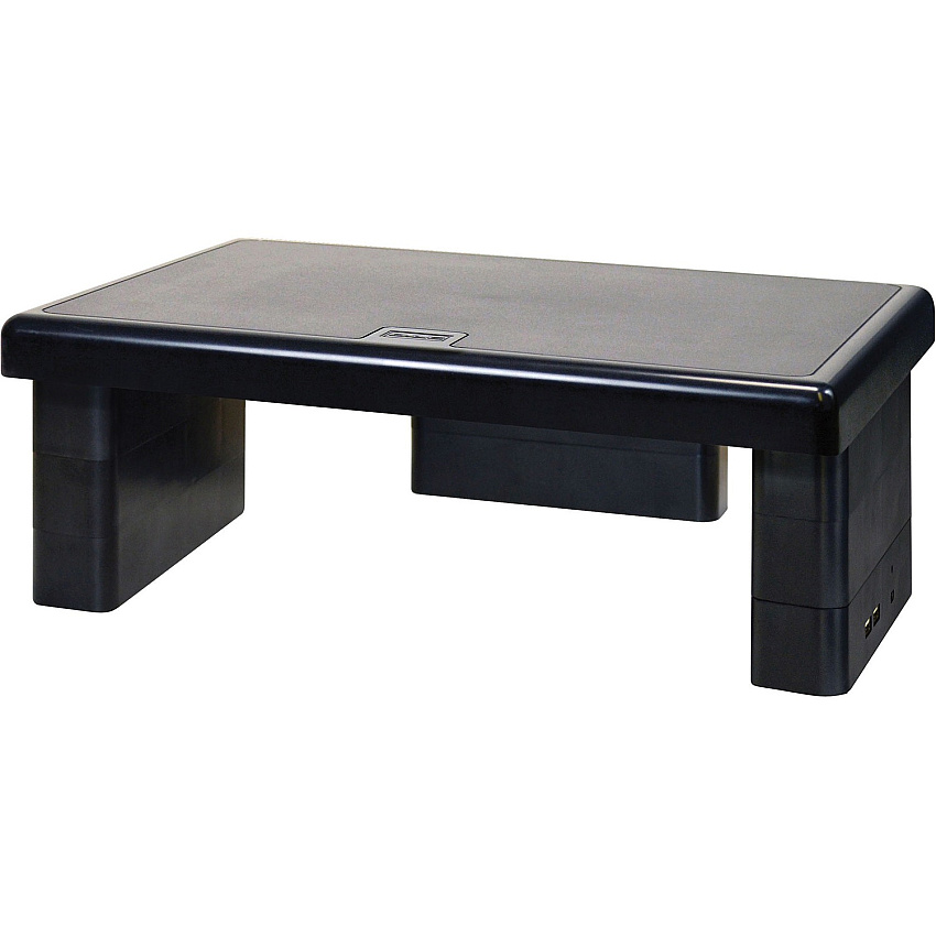 DAC Stax Ergonomic Height Adjustable Monitor Stand with 2 USB Ports (DTA02159)