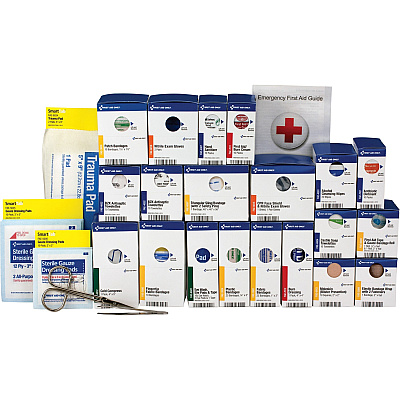 First Aid Only 50-Person SmartCompliance First Aid Cabinet Refill (FAO90827)