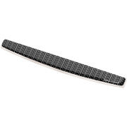 Fellowes Photo Gel Keyboard Wrist Rest with Microban - Black Chevron (9550001)