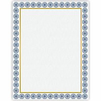 Geographics Award Certificates Burgundy Gold Foil (GEO48673)