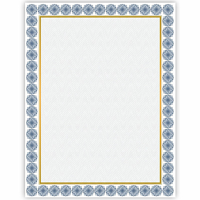 Geographics Award Certificates Burgundy Gold Foil (GEO48673)