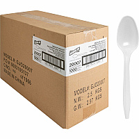 Genuine Joe Individually Wrapped Spoon (GJO20007)