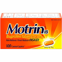 Motrin IB Ibuprofen Tablets (JOJ048101)