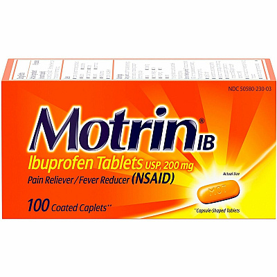Motrin IB Ibuprofen Tablets (JOJ048101)