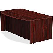 Lorell Chateau Series Bowfront Desk (LLR34348)