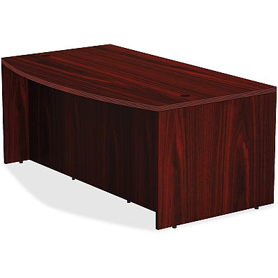 Lorell Chateau Series Bowfront Desk (LLR34348)