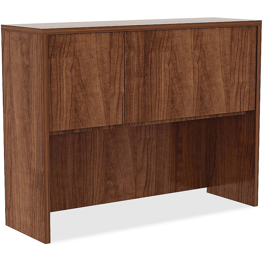 Lorell Essentials Series Stack-on Hutch with Doors (LLR34397)