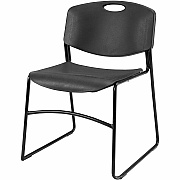 Lorell Heavy-duty Standard-height Stack Chairs (LLR62528)