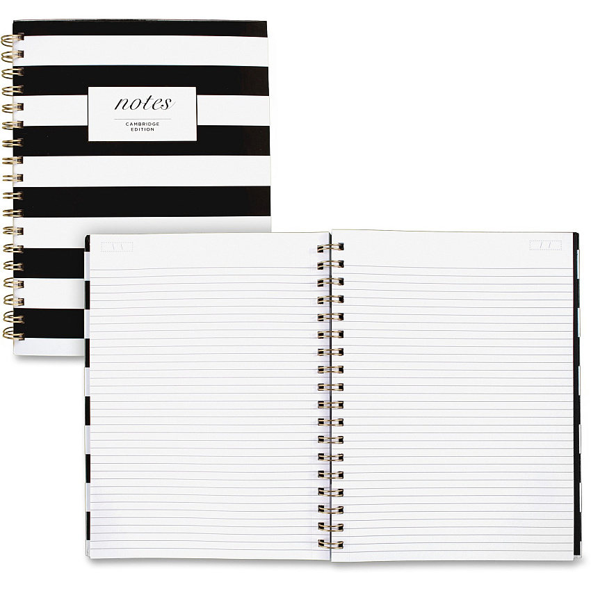 Cambridge Hardcover Wirebound Notebook (MEA59012)