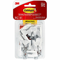 Command Small Wire Hooks Mega Pack (MMM17067MPES)
