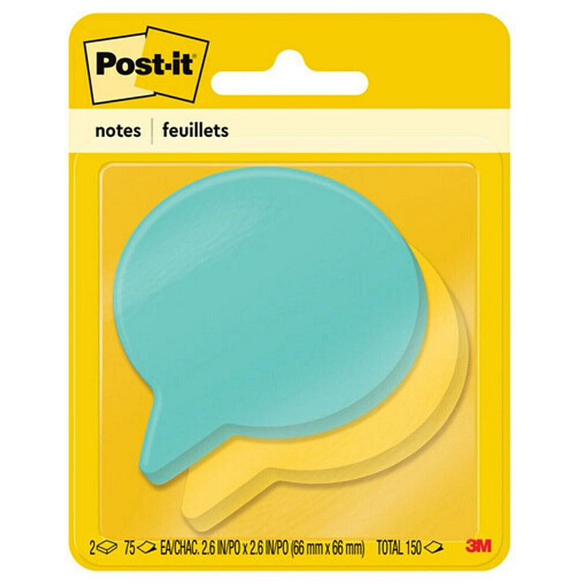 Post-it Die-Cut Notes (MMM7350BLB)